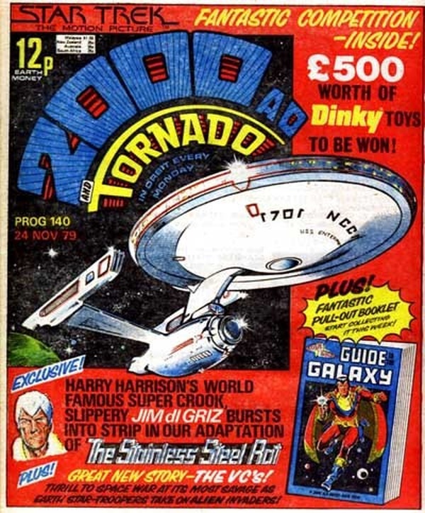 2000 AD and Tornado #140 cover