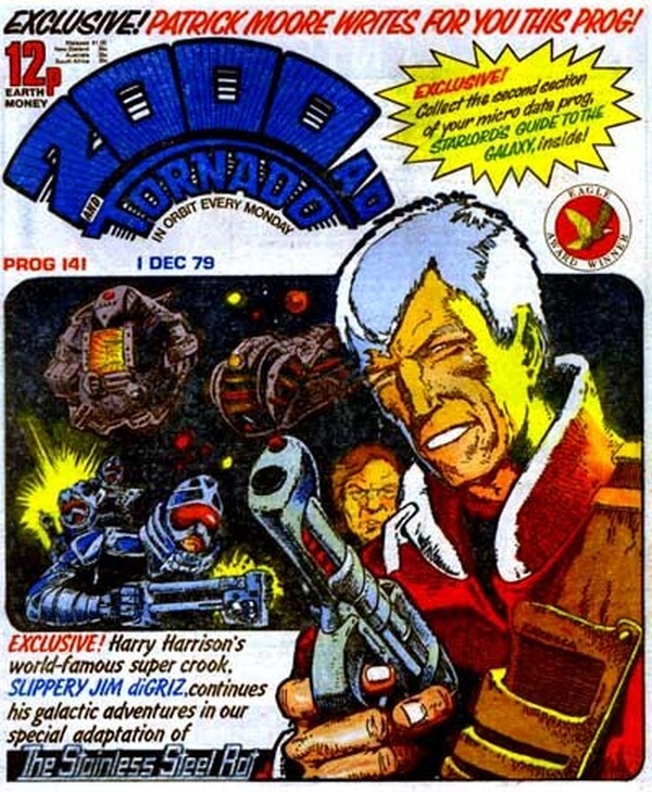 2000 AD and Tornado #141 cover