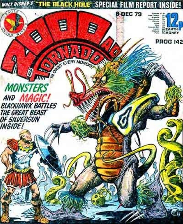 2000 AD and Tornado #142 cover