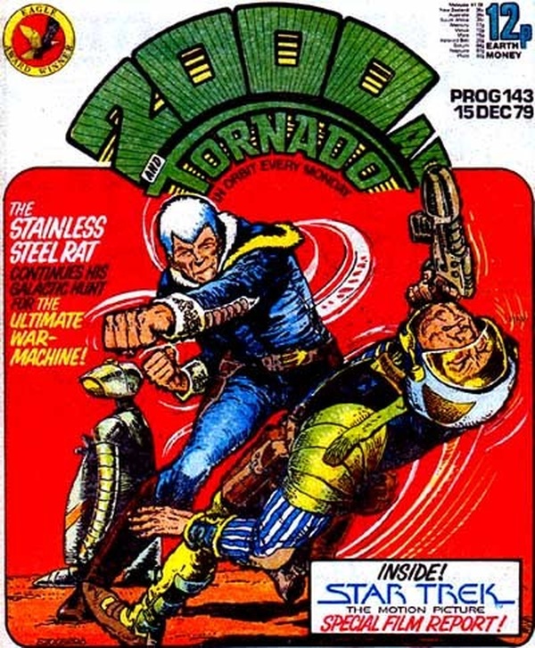 2000 AD and Tornado #143 cover
