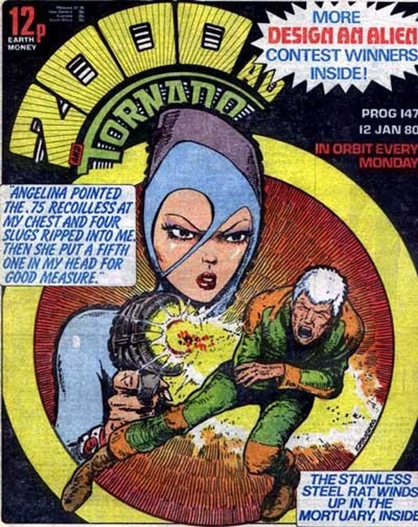 2000 AD and Tornado #147 cover
