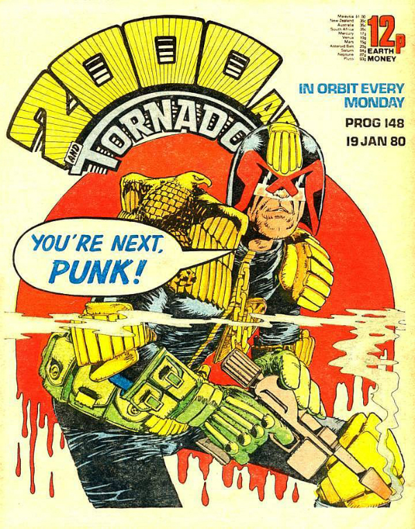 2000 AD and Tornado #148 cover