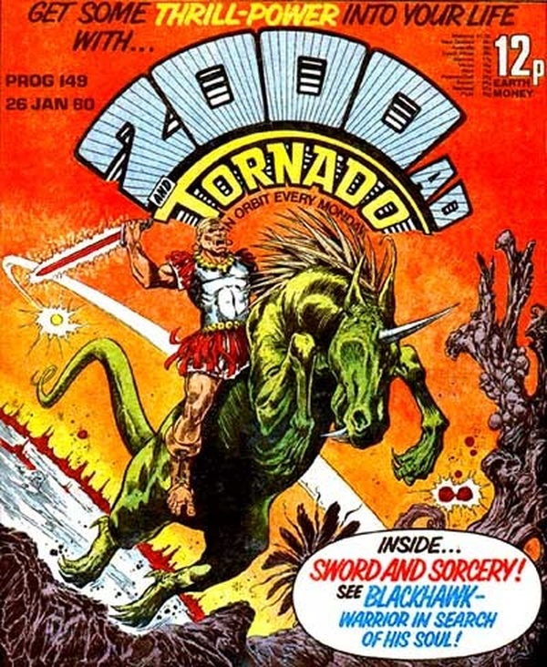 2000 AD and Tornado #149 cover