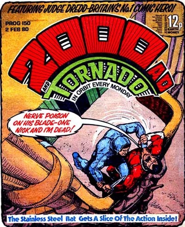 2000 AD and Tornado #150 cover