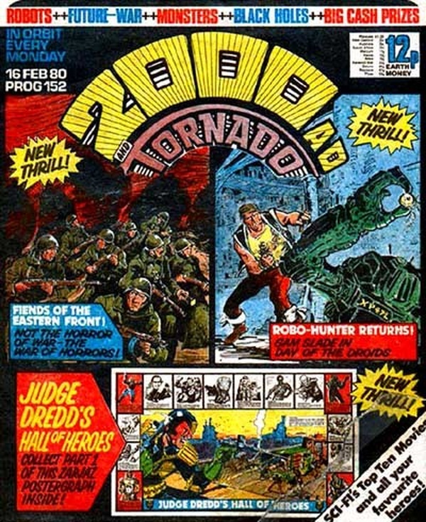 2000 AD and Tornado #152 cover