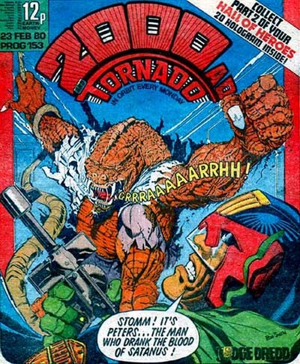 2000 AD and Tornado #153 cover