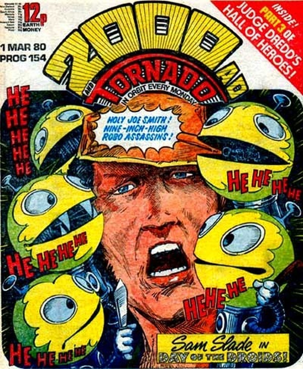 2000 AD and Tornado #154 cover
