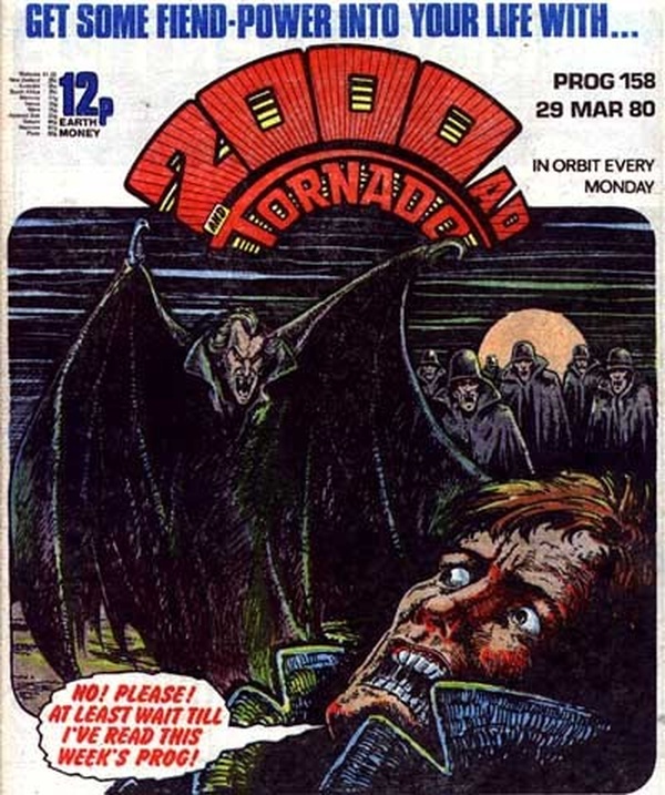 2000 AD and Tornado #158 cover