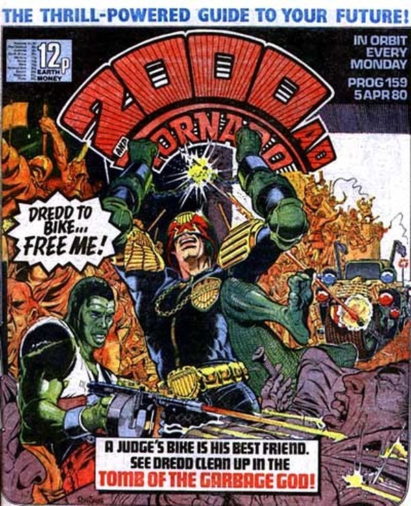 2000 AD and Tornado #159 cover