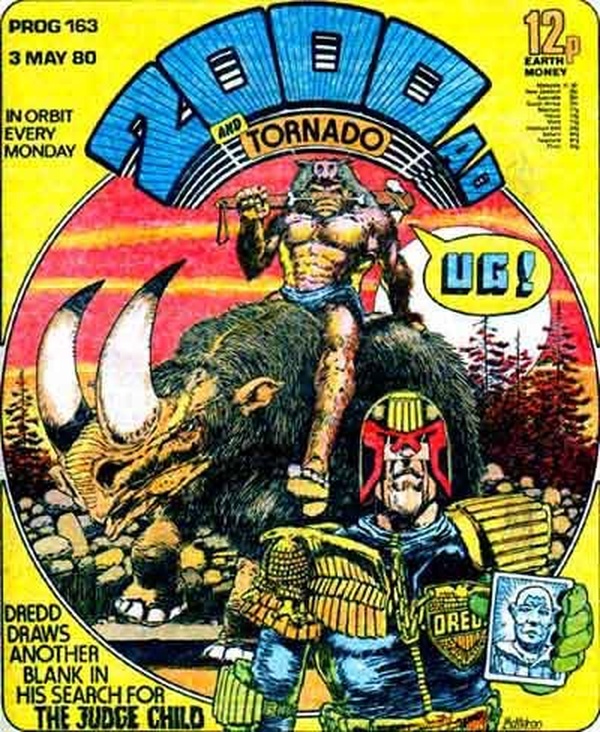 2000 AD and Tornado #163 cover