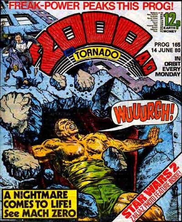 2000 AD and Tornado #165 cover
