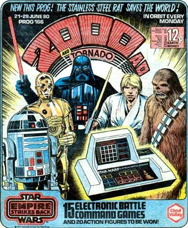 2000 AD and Tornado #166 cover