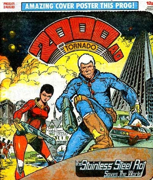 2000 AD and Tornado #171 cover
