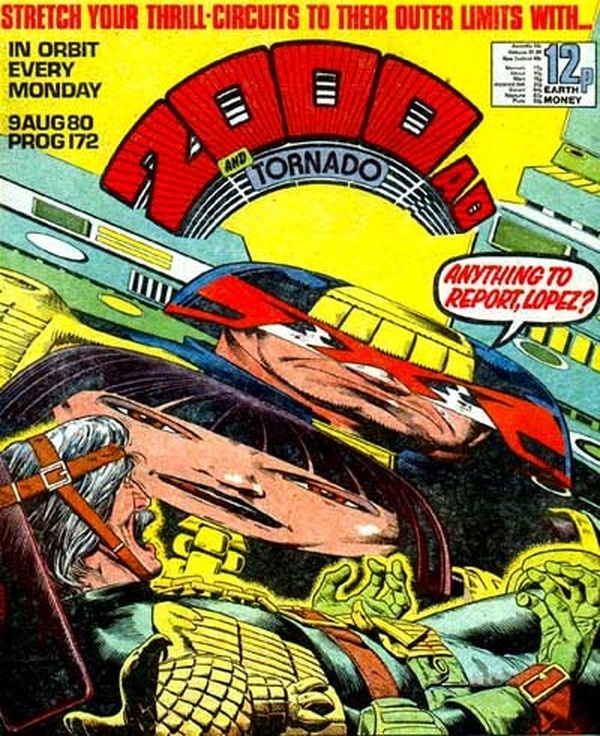2000 AD and Tornado #172 cover