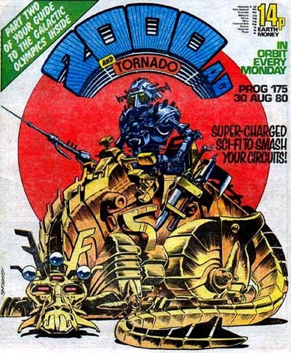2000 AD and Tornado #175 cover