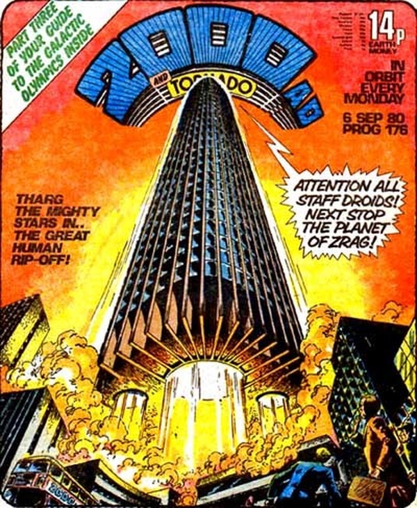 2000 AD and Tornado #176 cover