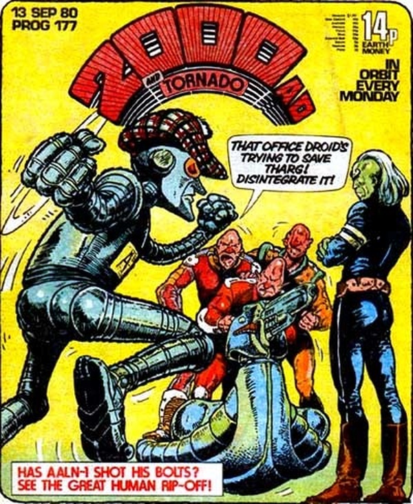 2000 AD and Tornado #177 cover