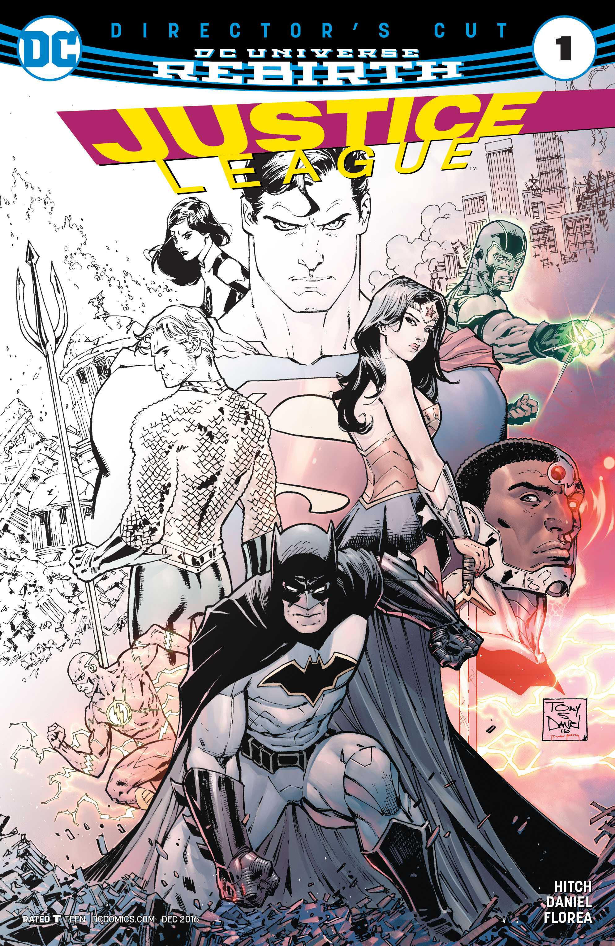 Justice League Director's Cut #1 cover