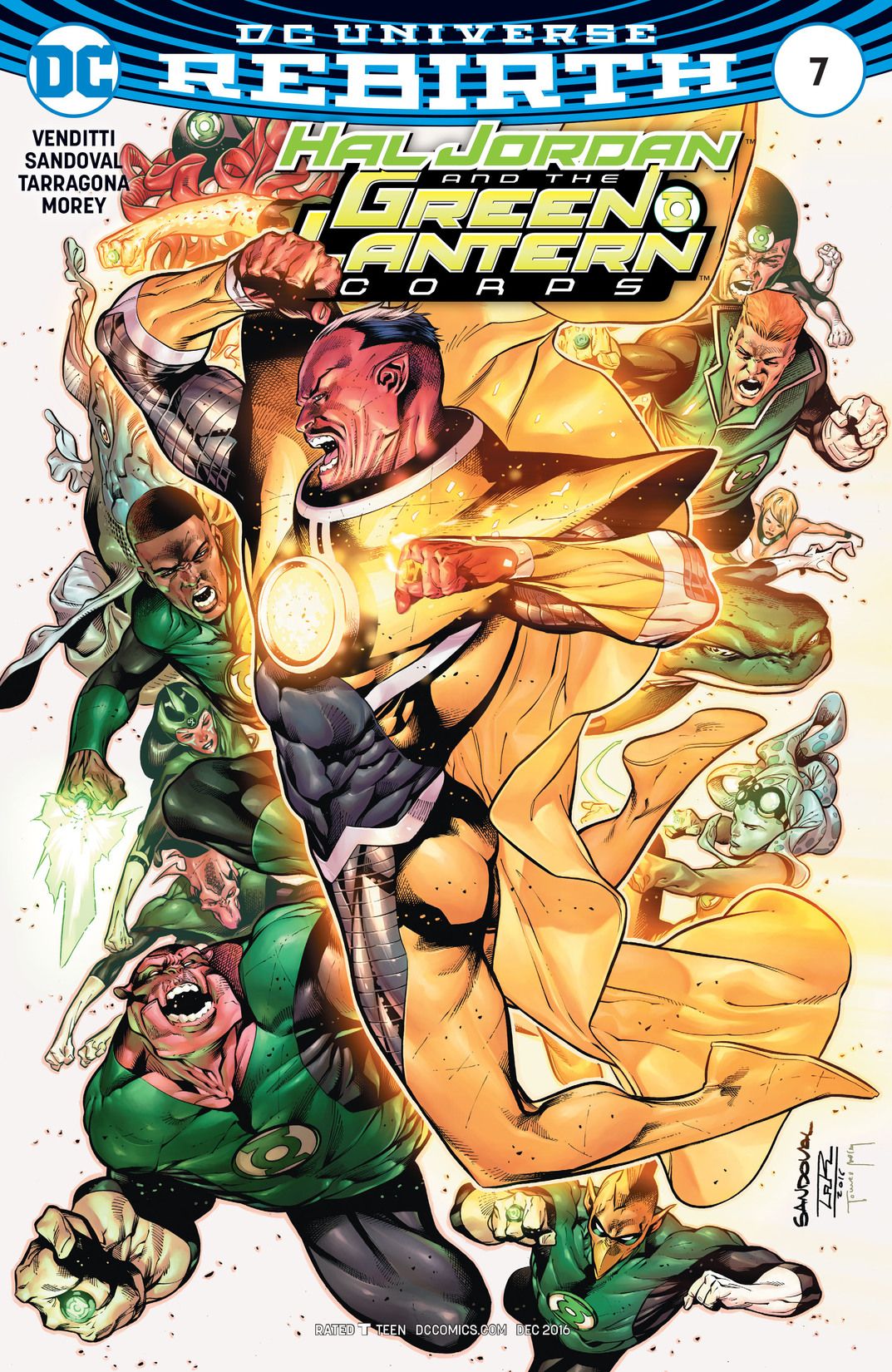Hal Jordan and the Green Lantern Corps #7 cover