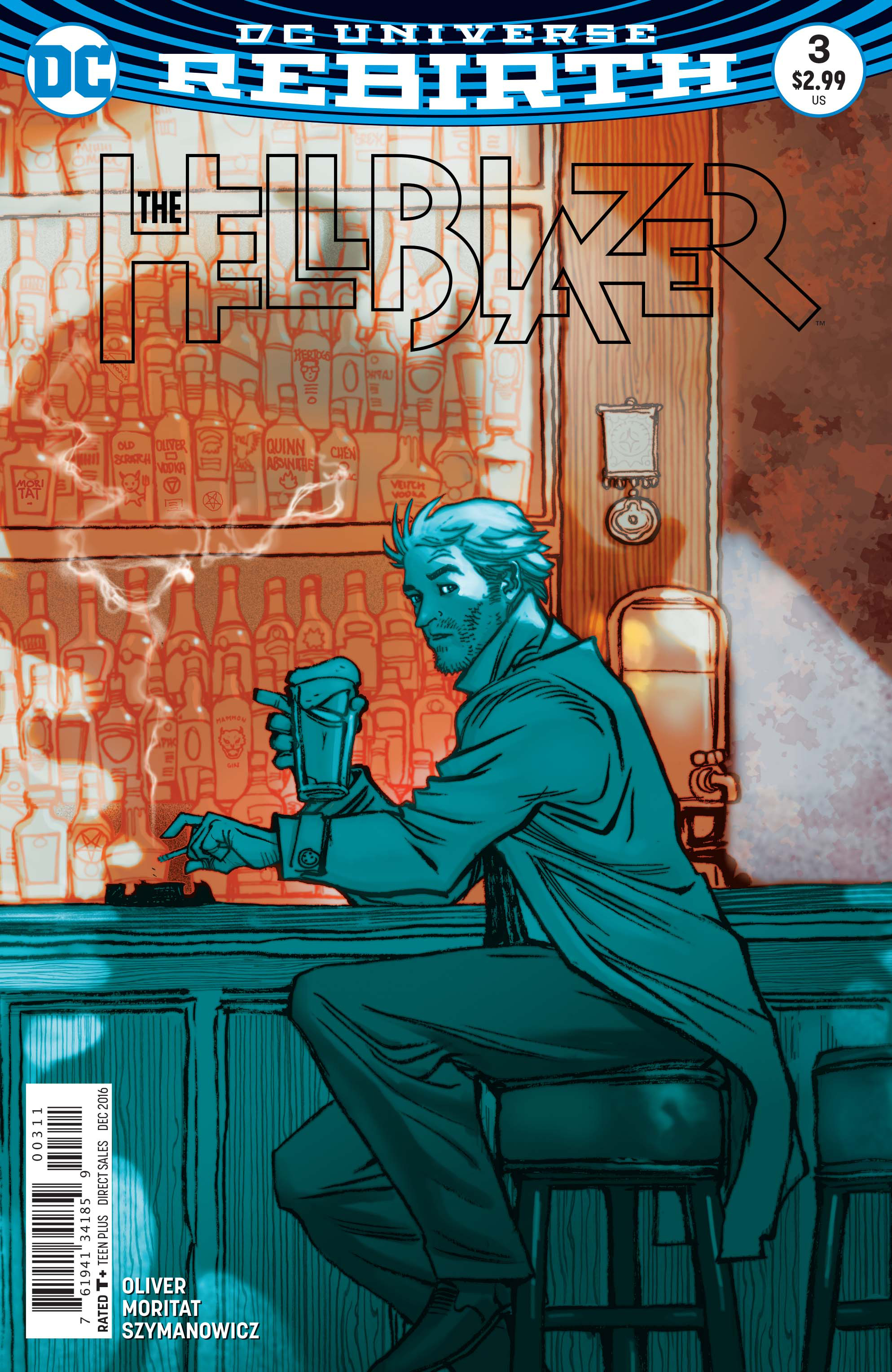 Hellblazer #3 cover
