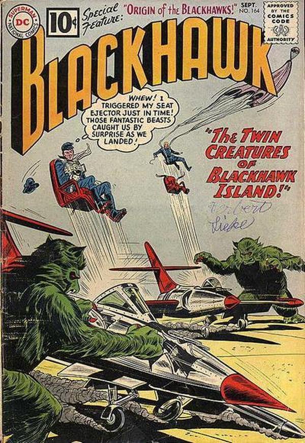 Blackhawk #164 cover