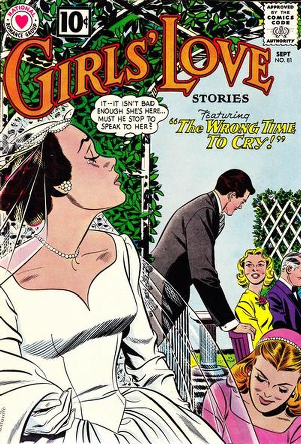 Girls' Love Stories #81 cover