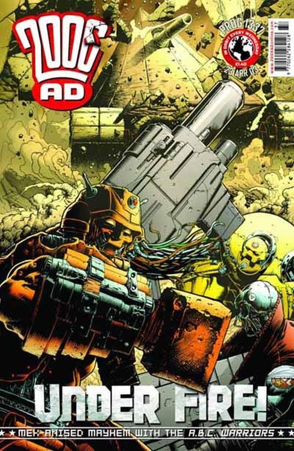 2000 AD #1337 cover