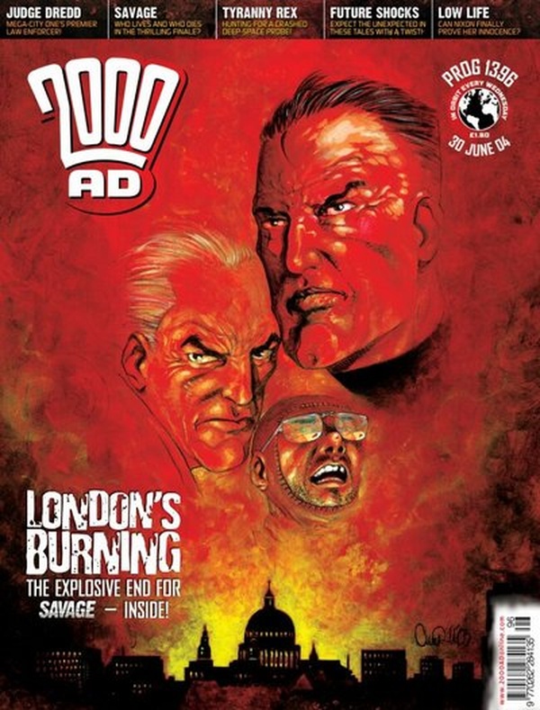 2000 AD #1396 cover