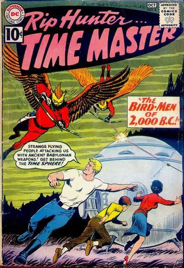 Rip Hunter... Time Master #4 cover