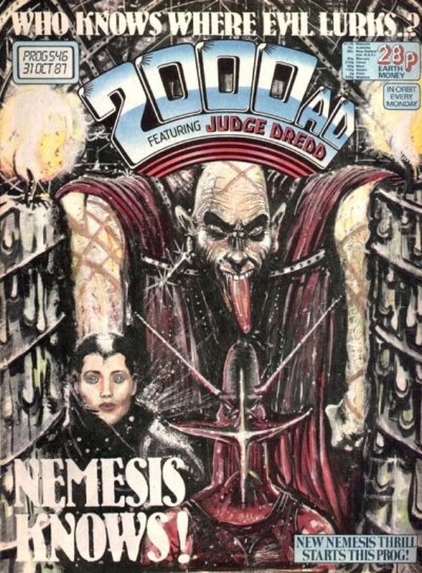2000 AD #546 cover