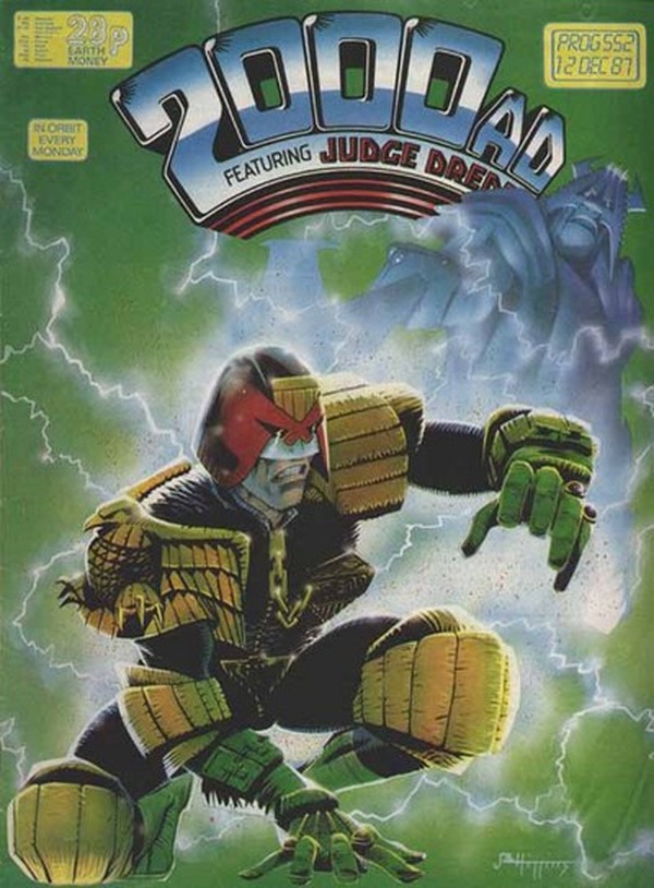 2000 AD #552 cover