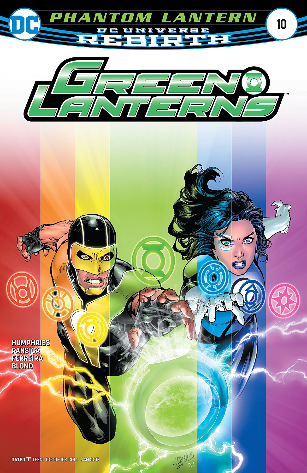 Green Lanterns #10 cover