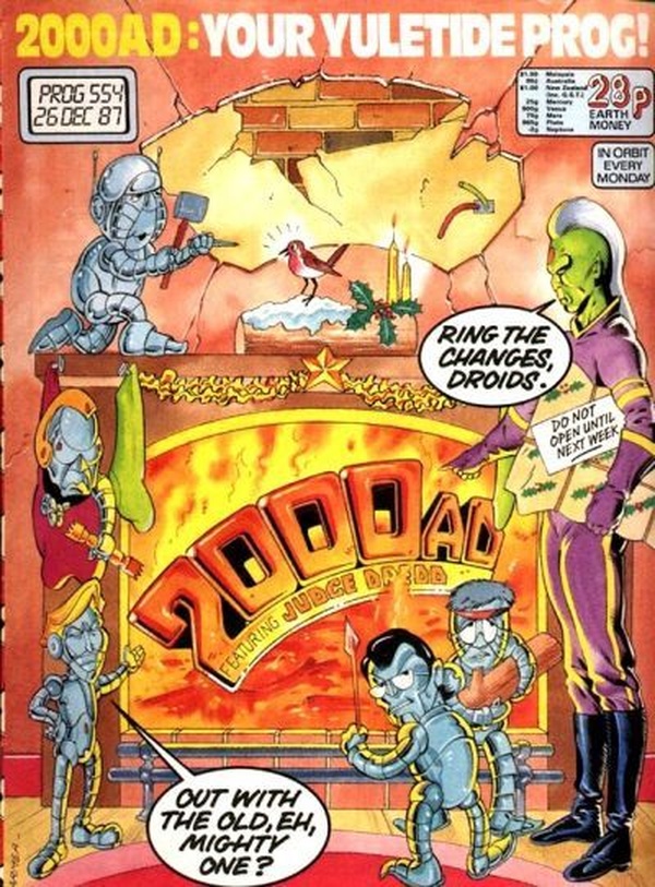 2000 AD #554 cover