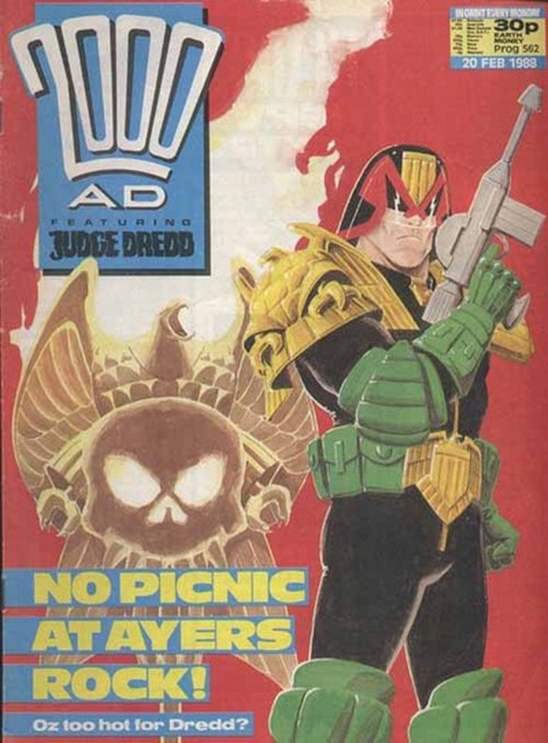 2000 AD #562 cover