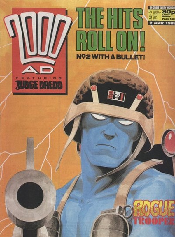 2000 AD #568 cover