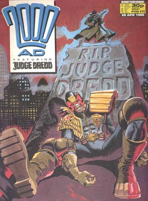 2000 AD #572 cover
