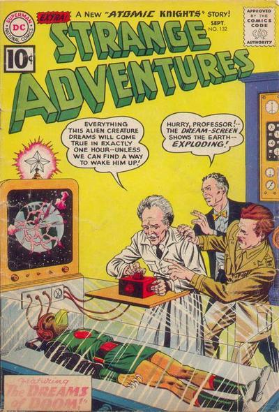 Strange Adventures #132 cover