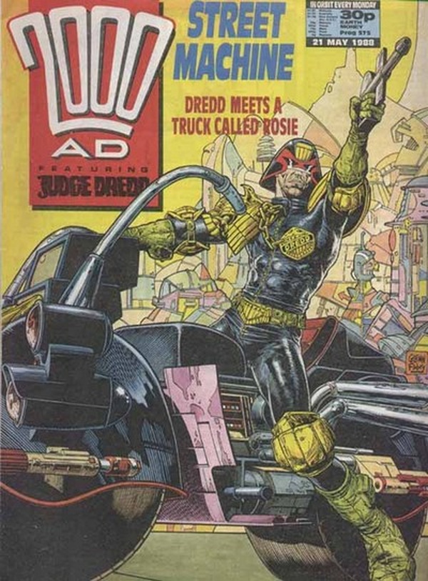 2000 AD #575 cover