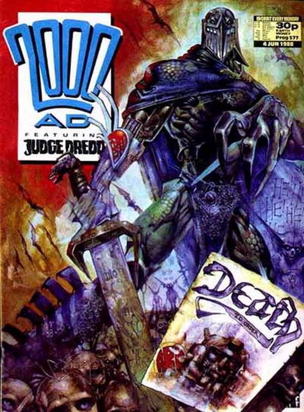 2000 AD #577 cover