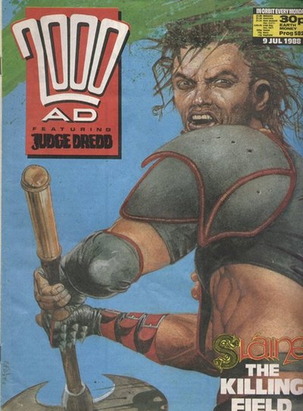 2000 AD #582 cover