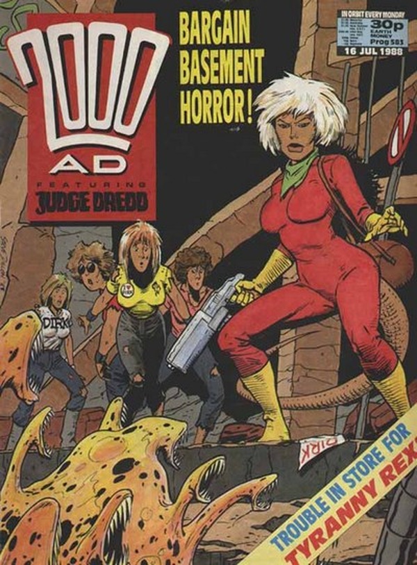 2000 AD #583 cover