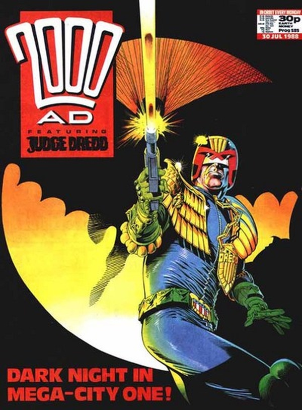 2000 AD #585 cover