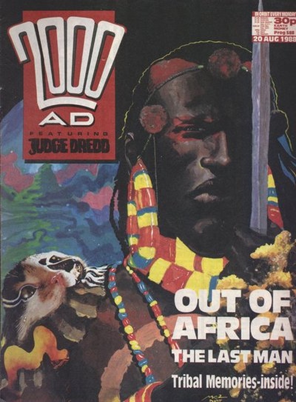 2000 AD #588 cover