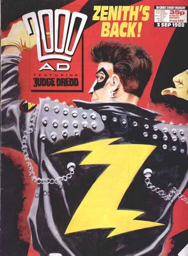 2000 AD #590 cover