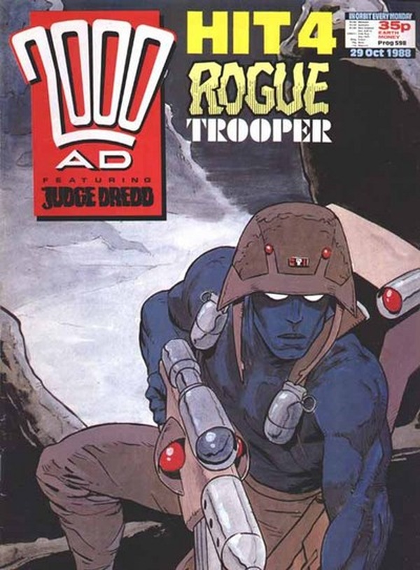 2000 AD #598 cover