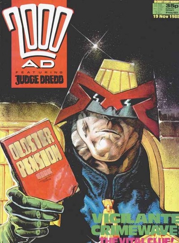 2000 AD #601 cover