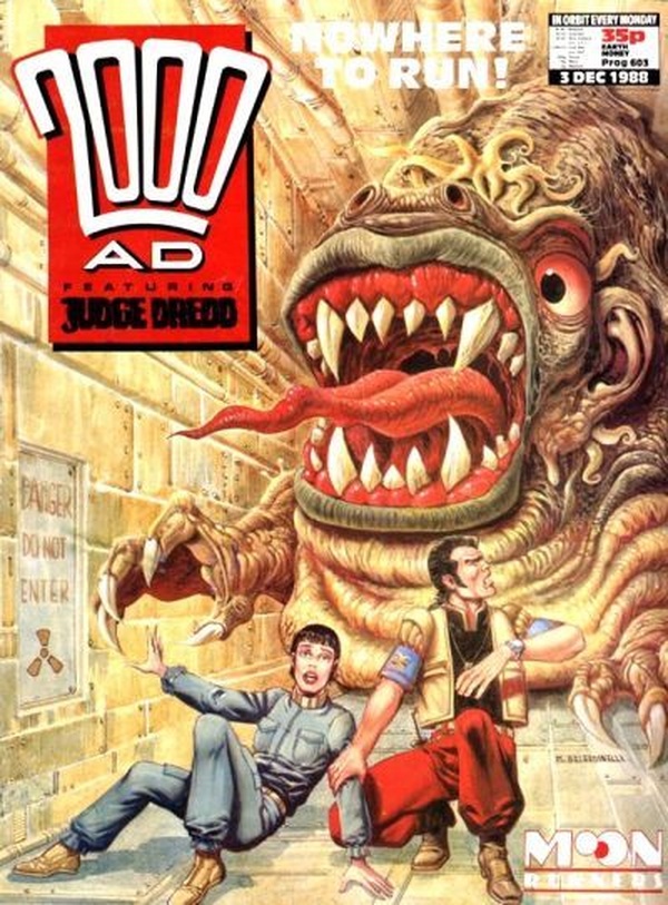 2000 AD #603 cover