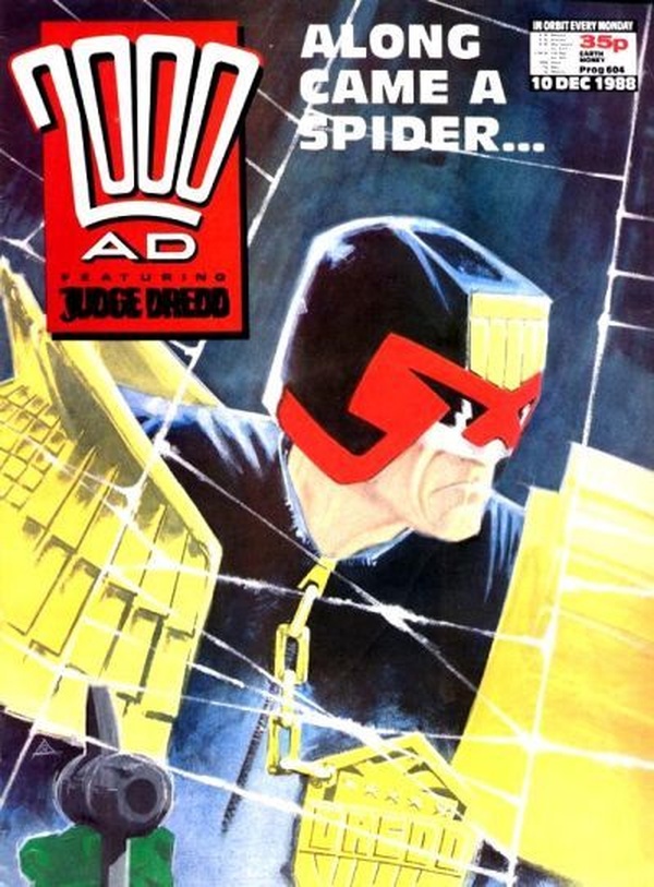 2000 AD #604 cover