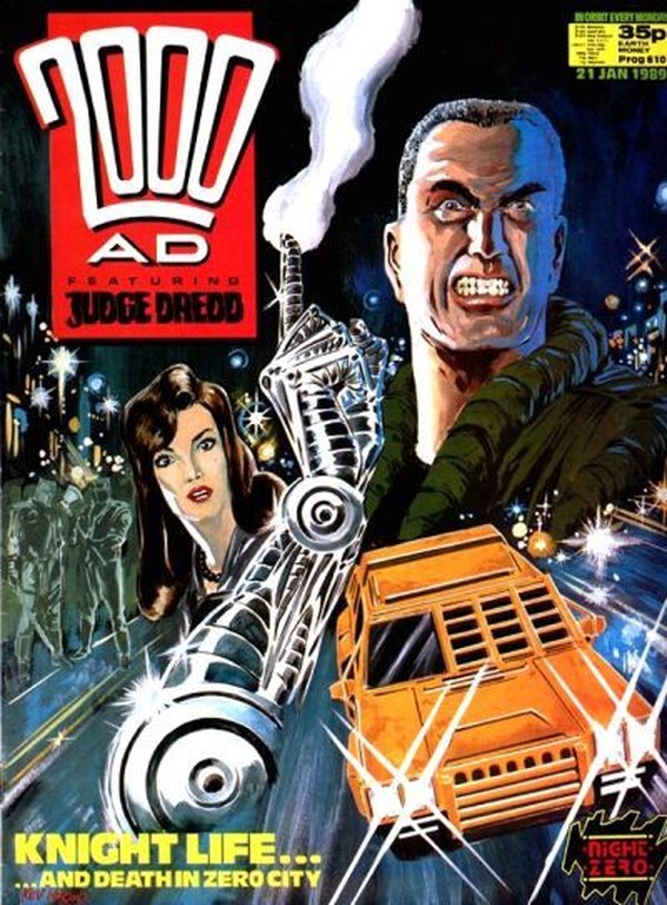 2000 AD #610 cover
