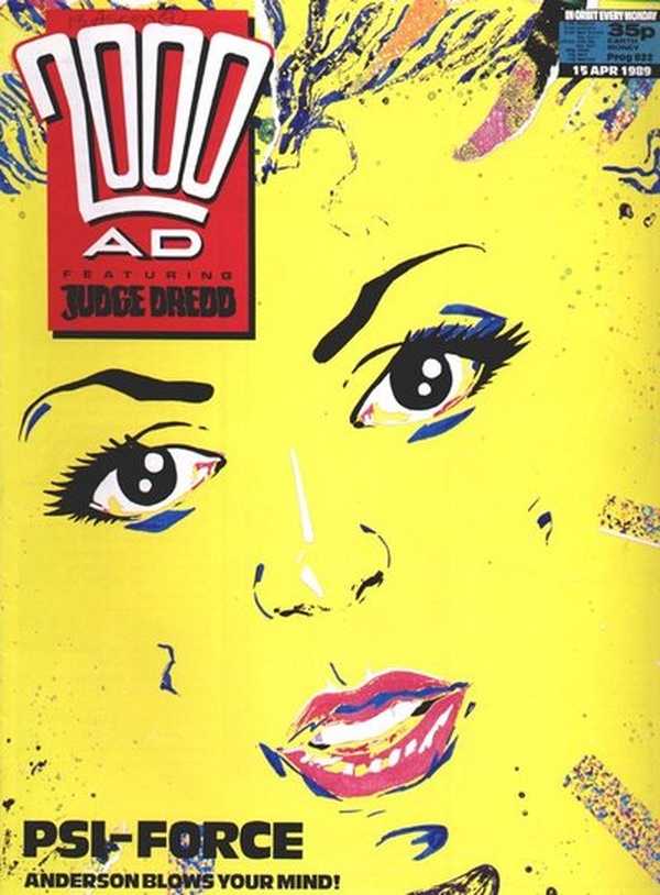 2000 AD #622 cover